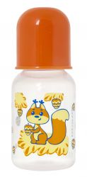 Курносики бутылочка ПП с латексной соской Мои любимые животные 125мл 0+