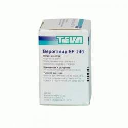 Верогалид ЕР 240мг №30 таблетки