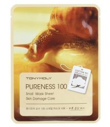 ТониМоли тканевая маска с экстрактом улиточной слизи 21мл