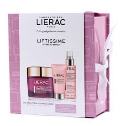 Лиерак Лифтиссиме набор: Крем-лифтинг обогащенный 50 мл + Гидраженист маска SOS 10 мл + Гидраженист Брюм увлажняющий 30 мл