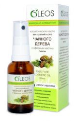 ОЛЕОС/OLEOS Австралийского чайного дерева косметическое масло с эфирным маслом пихты спрей 30мл