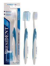 Президент щетка зубная Сенситив мягкая