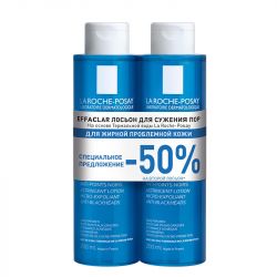 Ля Рош Позе Эфаклар лосьон сужающий поры 200мл 2шт