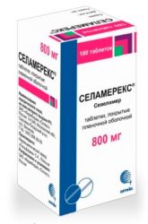Селамерекс 800мг №180 таблетки
