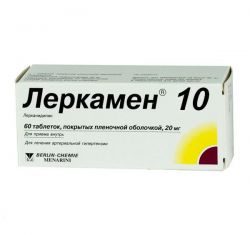 Леркамен 10мг №60 таблетки