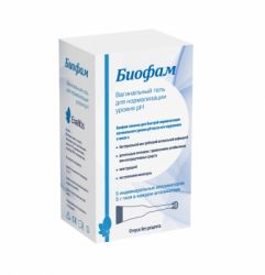 Биофарм гель вагинальный для нормализации уровня ph аппликатор 5г №5