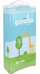 Ловулар трусики-подгузники Giraffe р.XL 12-17кг 46шт