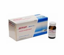 Делецит 600мг/7мл №10 раствор для внутреннего приема флакон