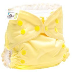 Глориес многоразовый подгузник Классик+ Нежно-желтый 3-18кг+2 вкладыша