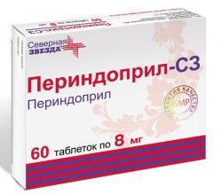 Периндоприл-СЗ 8мг №60 таблетки