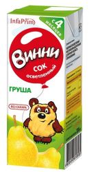 Винни сок осветленный груша с 4 мес 0