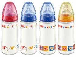 Нук бутылочка First Choice ПП с латексной соской 0+ 240мл