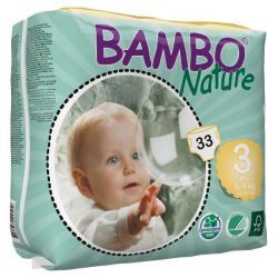 Бамбу/Bambo подгузники детский Nature Миди-3 (5-9кг) 33шт