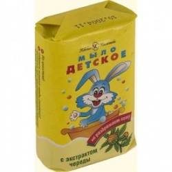 Мыло детское с экстрактом череды 100г