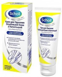 Шолль крем для удаления огрубевшей кожи и натоптышей 60мл