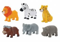 Курносики игрушка для ванны животные Африки 6мес+