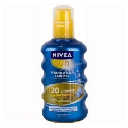 Нивея Сан спрей солнцезащитный SPF20 200мл (80451)