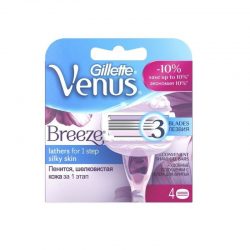 Кассеты Женскиеvenusvenus Breeze Подушечки С Гелем 4Шт