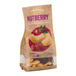 Смесь Кешью И Клюква  Nutberry 100 Гр