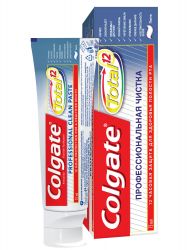 Колгейт паста зубная Total 12 Профессиональная чистка 75мл