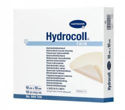 ХАРТМАНН/HARTMANN HYDROCOLL THIN повязка гидроколлоидная на слабоэкссудированные раны 10х10см 10шт