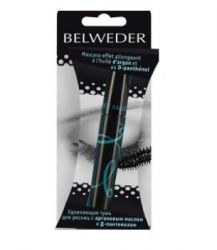 Бельведер тушь д/ресниц удлиняющая аргановое масло-Д-пантенол черная