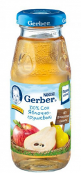 ГЕРБЕР сок яблоко