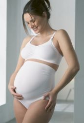 Медела пояс-трусы для беременных и кормящих /белый/ р.L (0838)