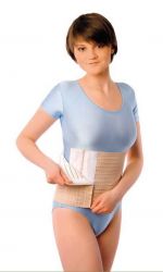 Интекс бандаж абдоминальный послеоперационный/послеродовой р.3 (L) ширина 22см