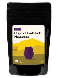 Шелковица черная вяленая ягода 50гр.organic