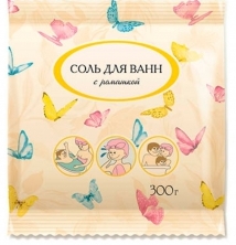 Соль для ванн Ромашка 300г Аптечный союз