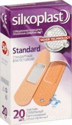 Силкопласт пластырь standart №20 защита серебра
