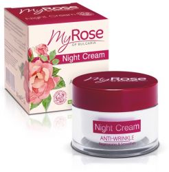 Моя Роза Болгарии крем для лица ночной против морщин 50мл