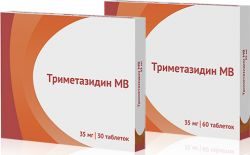 Триметазидин МВ 35мг №60 таблетки /Озон/