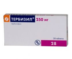 Тербизил таблетки 250мг №28
