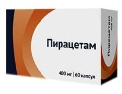 Пирацетам 400мг №60 капсулы /Озон/