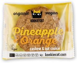 Печенье Kookie Cat ананас и апельсин 50 г