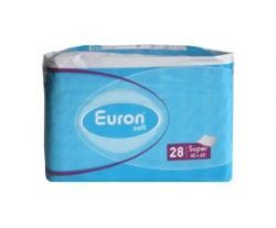 Еврон Софт простыни впитывающие super 40х60см 28шт