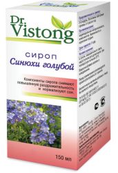 DR. VISTONG СИНЮХИ ГОЛУБОЙ СИРОП ФЛ. 150 МЛ Х1