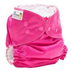 Глориес многоразовый подгузник Классик+ Малина 3-18кг+2 вкладыша