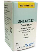 Интаксел концентрат для раствора 6мг/мл 43