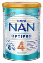 Нан 4 Optipro молочная смесь с пробиотиками с 18 месяцев 400г