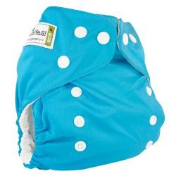 Глориес многоразовый подгузник для приучения к горшку Синий 3-15кг+2 вкладыша