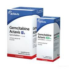 Гемцитабин-Актавис лиофилизат для раствора 1г №1 флакон