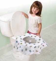 Накладка защитная на унитаз для детей 10шт