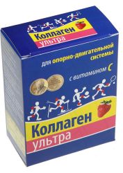 Коллаген ультра 8г №7 пак. клубника