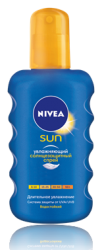 Нивея Сан лосьон солнцезащитный увлажняющий SPF20 200мл (80422)