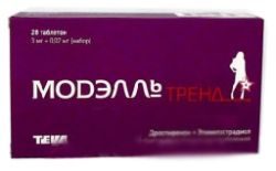 Модэлль тренд 3мг+0