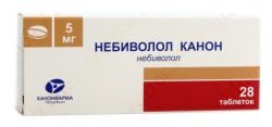 Небиволол канон 5мг №28 таблетки