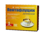 Пентафлуцин дневной гранулы для приг. раствора 5г №5